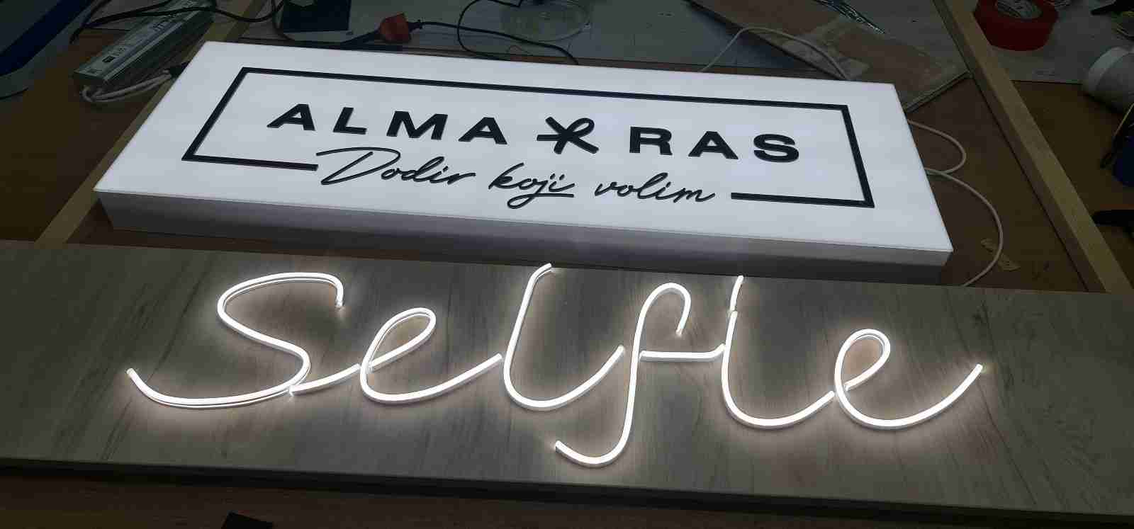 Visual Art Sarajevo LED Neon - LED neon reklame donose nostalgični šarm neona u modernom izdanju.