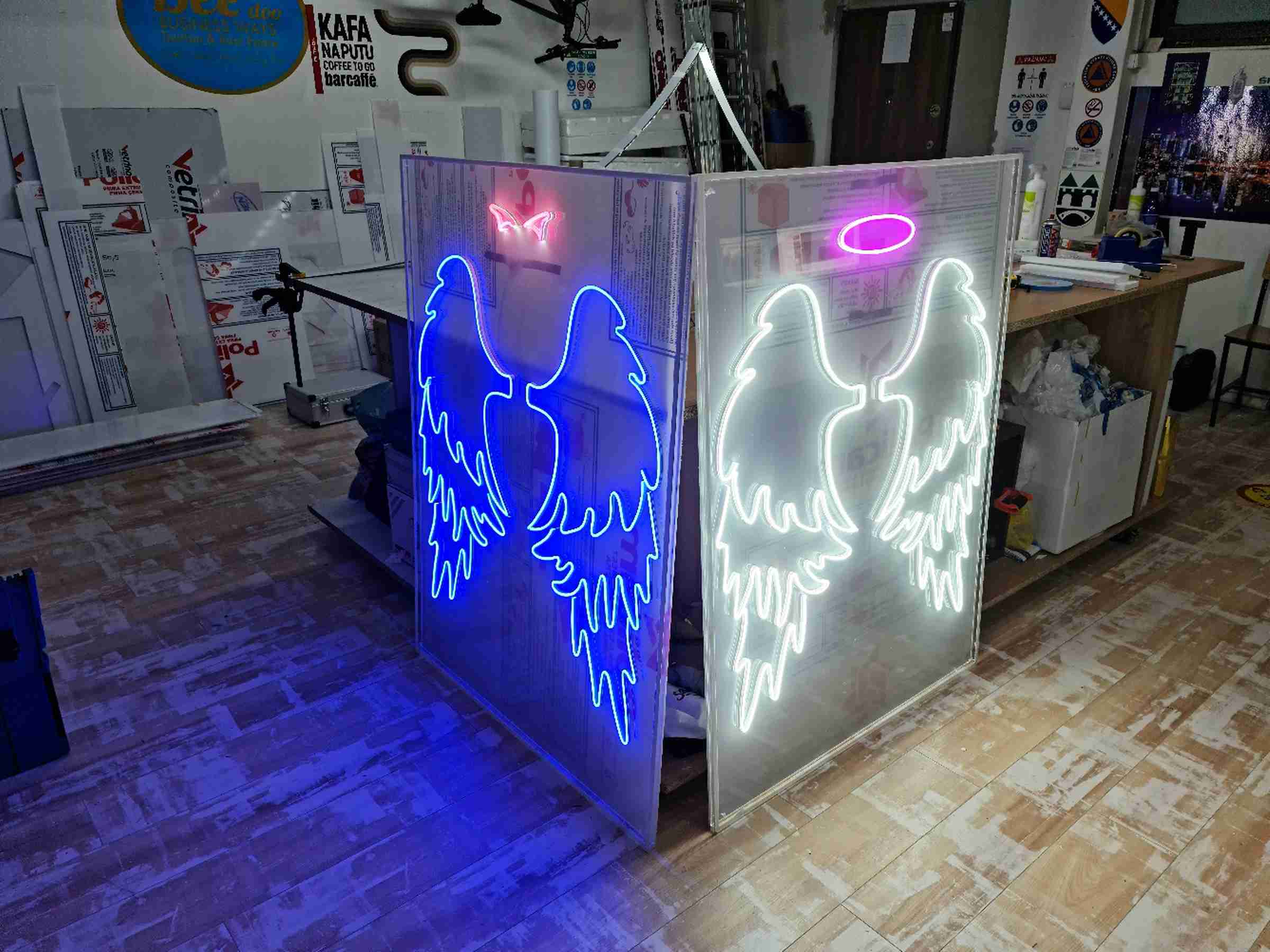 Visual Art Sarajevo LED Neon - LED neon reklame donose nostalgični šarm neona u modernom izdanju.